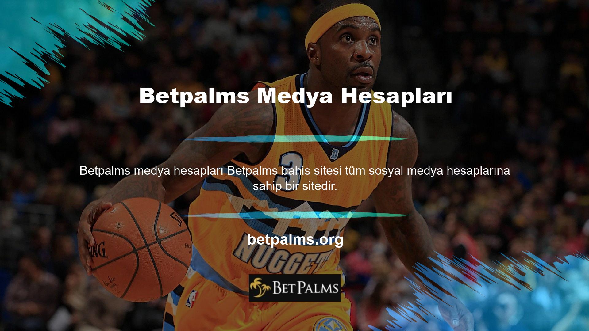 Betpalms Facebook hesabınızla, bahis sitesi Facebook platformundan zaten binlerce takipçi kazandınız
